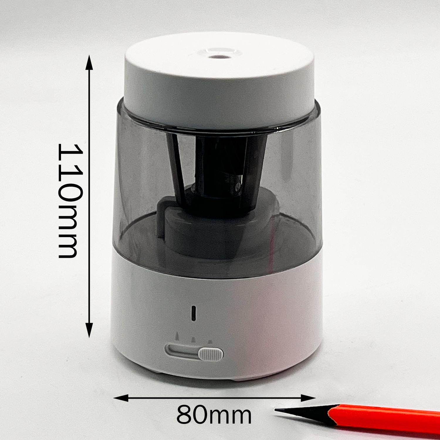 Office school stationery 3 nib options rechargeable heavy duty electric pencil sharpener plastic kids automatic pencil sharpener